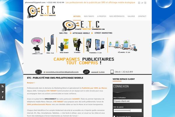 Lucidpress theme site design template sample
