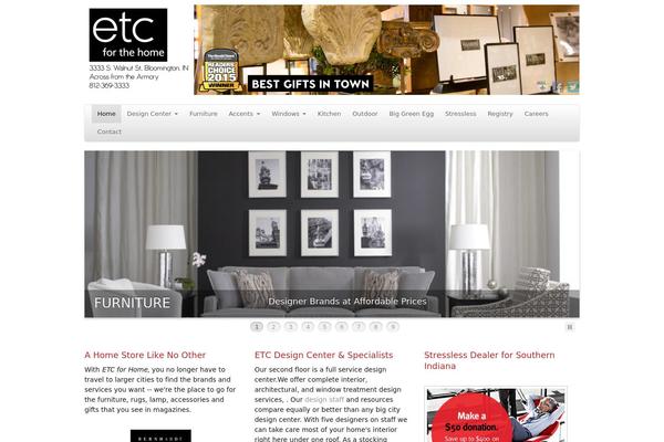 PageLines theme site design template sample