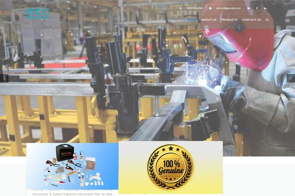 Construction theme site design template sample