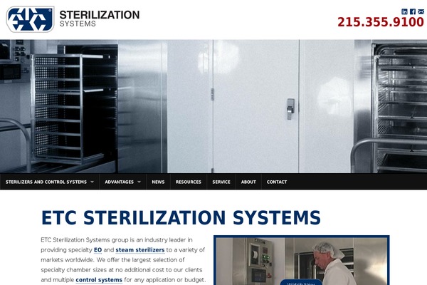 etcsterilization.com site used Foundation-master