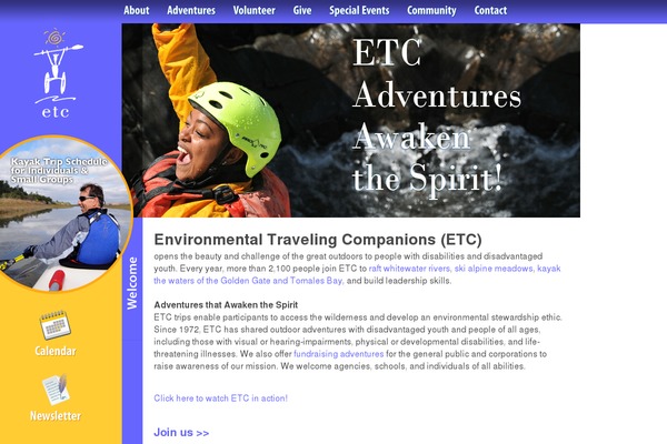 etctrips.org site used Etc