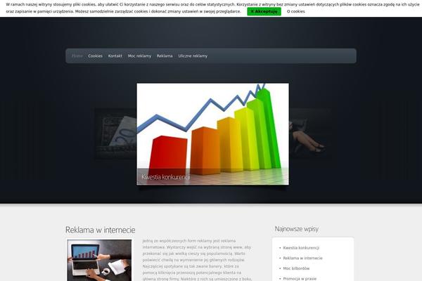 Envisioned theme site design template sample