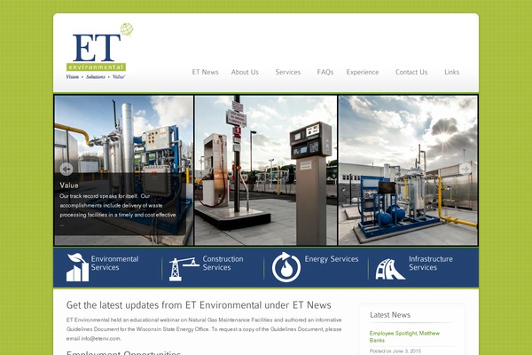 Ecobiz theme site design template sample