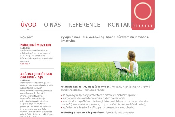 eternal.cz site used Eternal