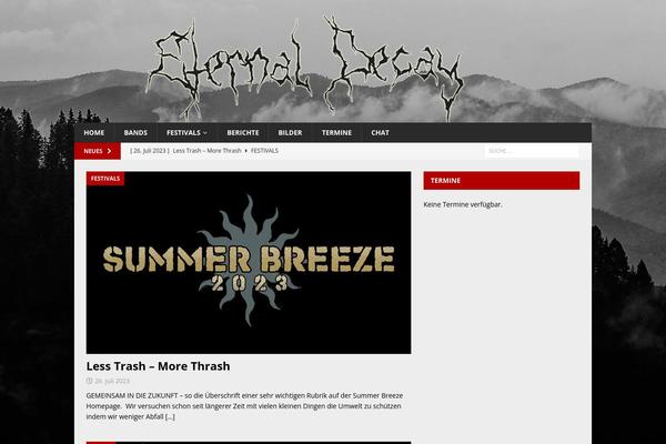MH Magazine theme site design template sample