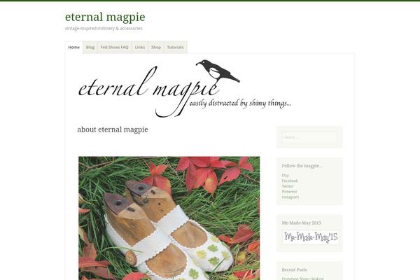 Misty Lake theme site design template sample