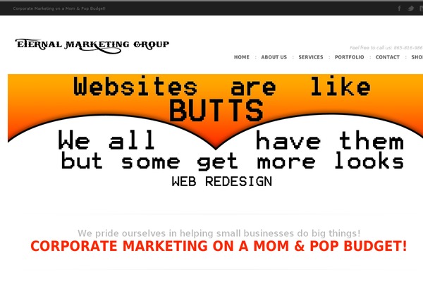 CleanSpace theme site design template sample