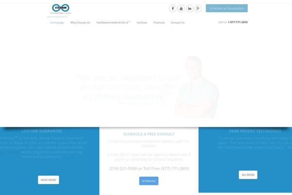 Medical Doctor theme site design template sample