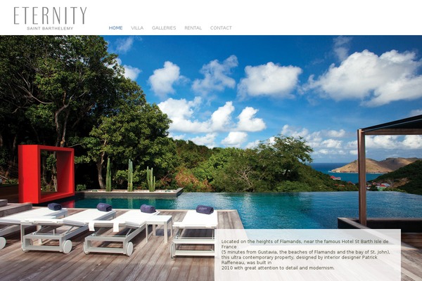Erios theme site design template sample