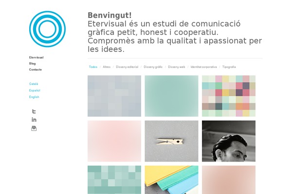 Infinity theme site design template sample
