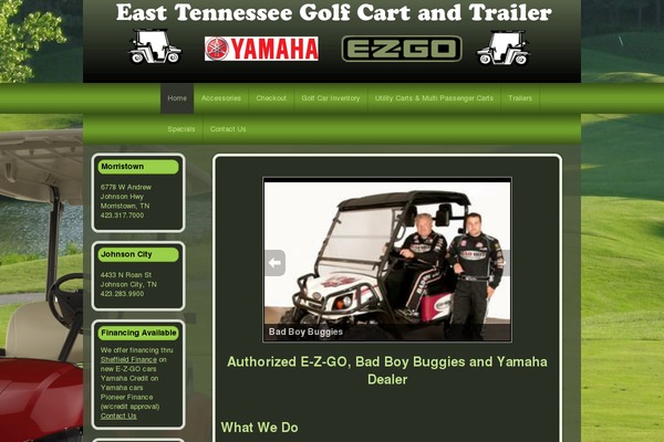 etgolfcart.com site used East_tn_trailer