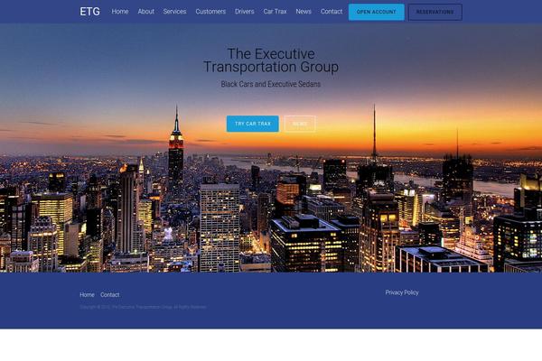 Tesseract-master_branch theme site design template sample