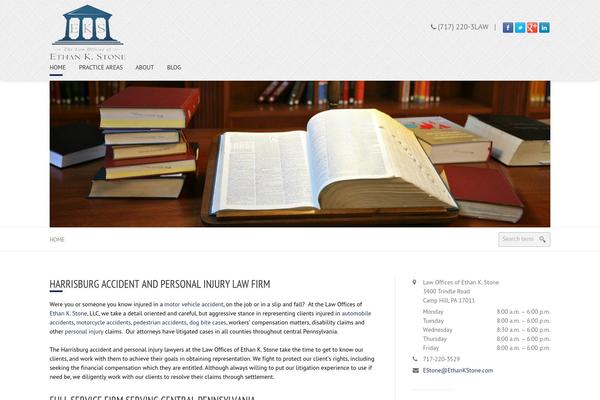 Clifden theme site design template sample