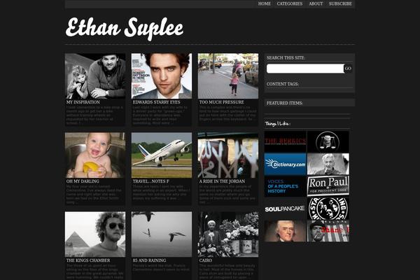 Videoflick theme site design template sample