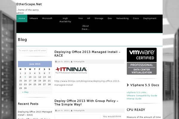 EzyReader theme site design template sample