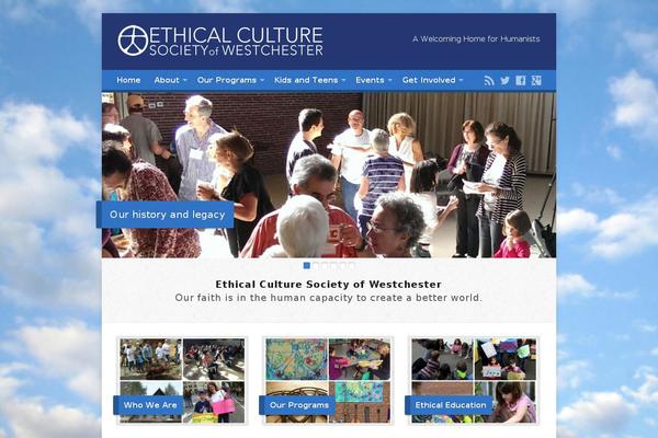 Risen Child theme site design template sample