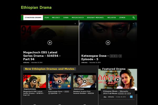 NewsMag theme site design template sample