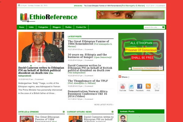 Forester theme site design template sample