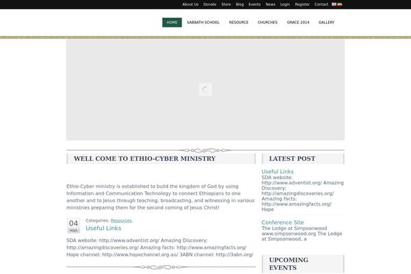 ethiosdacyber.org site used Grace
