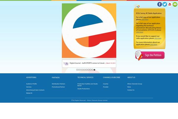 ethnic theme websites examples