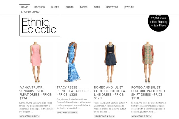 ethniceclectic.com site used Gridblogres
