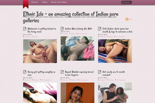 Notes theme site design template sample