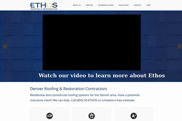 BUILDER theme site design template sample