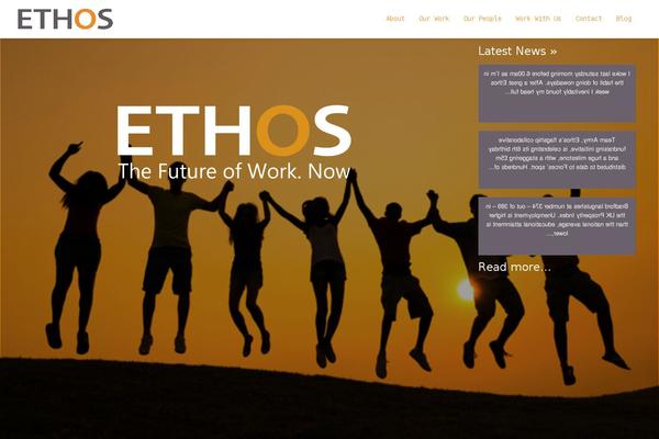 Jarvis Child theme site design template sample