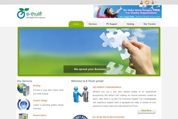 Tempera theme site design template sample