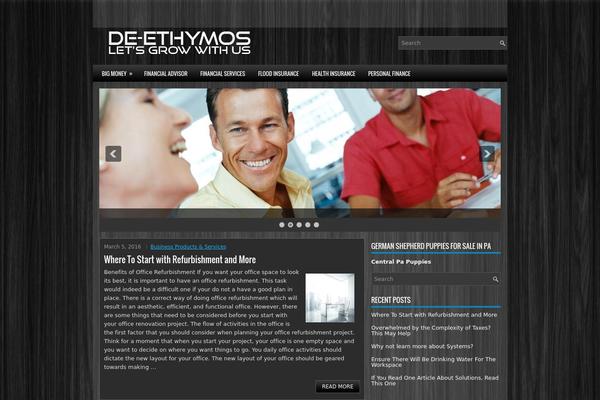 Cooperate theme site design template sample