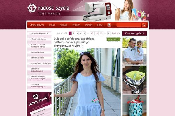 Site using Sociable plugin