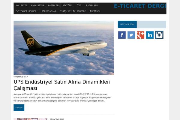 eticaretdergi.com site used Eticaret-dergi-theme