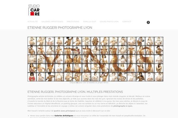Core theme site design template sample