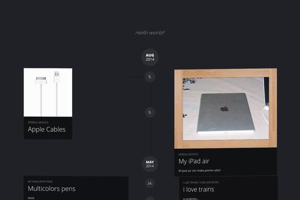 Goodweb theme site design template sample