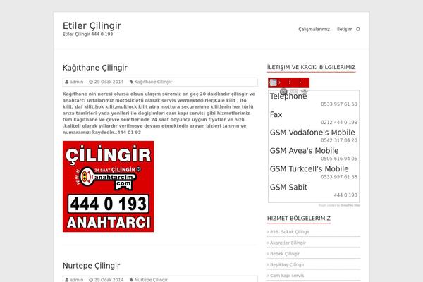 Site using Business Contact Widget plugin