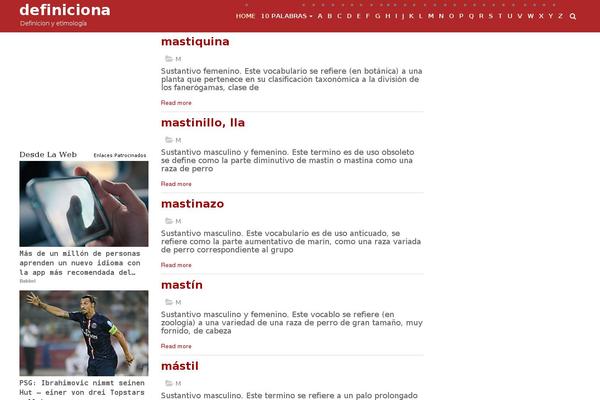 Site using Autoptimize plugin