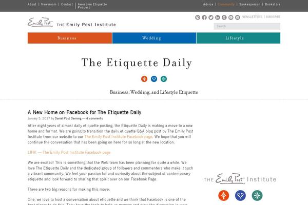 Epi theme site design template sample