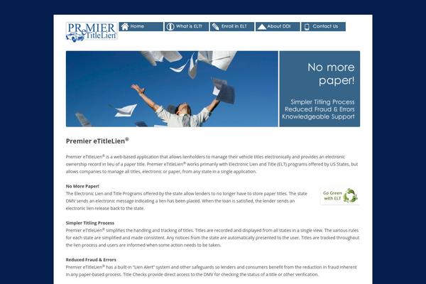 etitlelien.com site used Twentytwelve-etitlelien2014