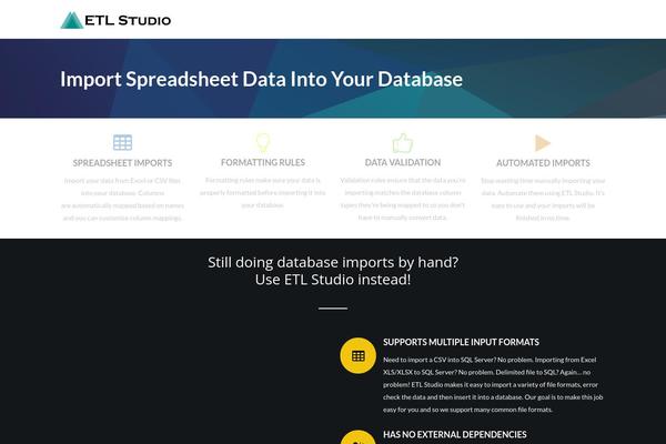 Elite theme site design template sample