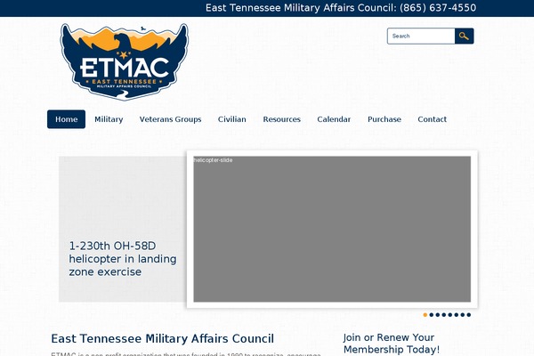 etmac.org site used Pawzz