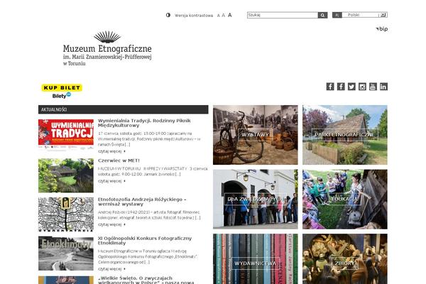 Site using WP Social Networks Widget plugin