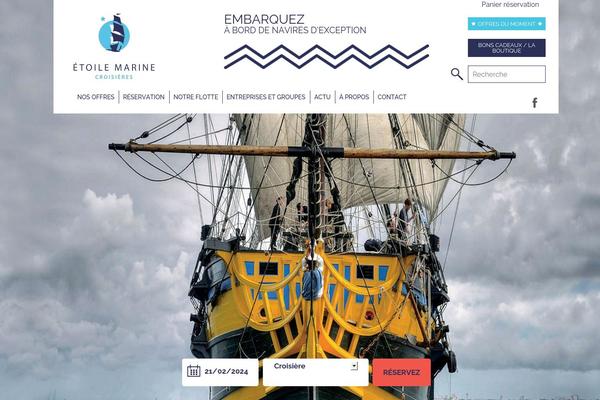 456sailing theme site design template sample
