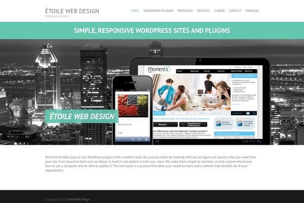 Activello theme site design template sample