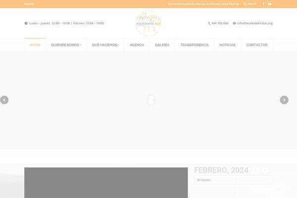 Site using EventON plugin