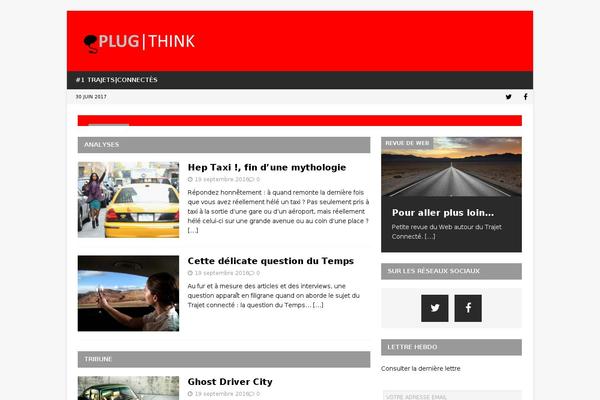 Popularis Press theme site design template sample