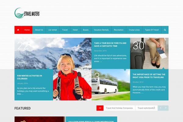 NewsTimes theme site design template sample