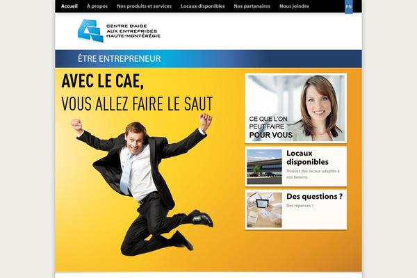Aspiration theme site design template sample
