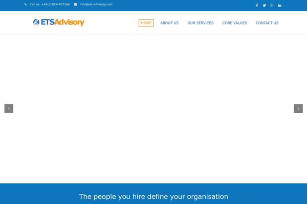 TheFox theme site design template sample