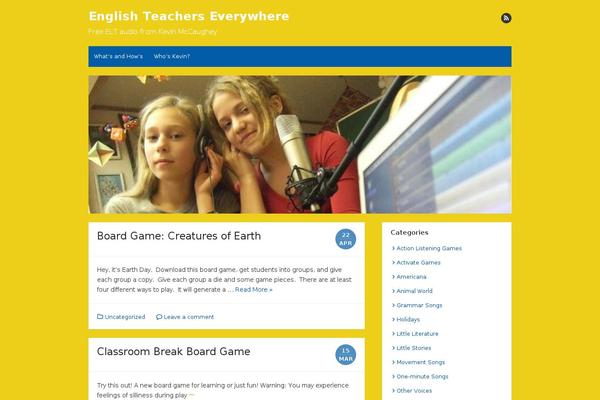 The Box theme site design template sample