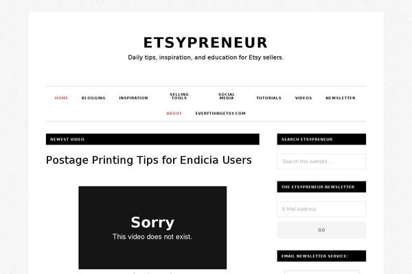 Daily Dish Pro theme site design template sample